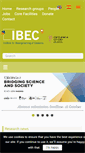 Mobile Screenshot of ibecbarcelona.eu